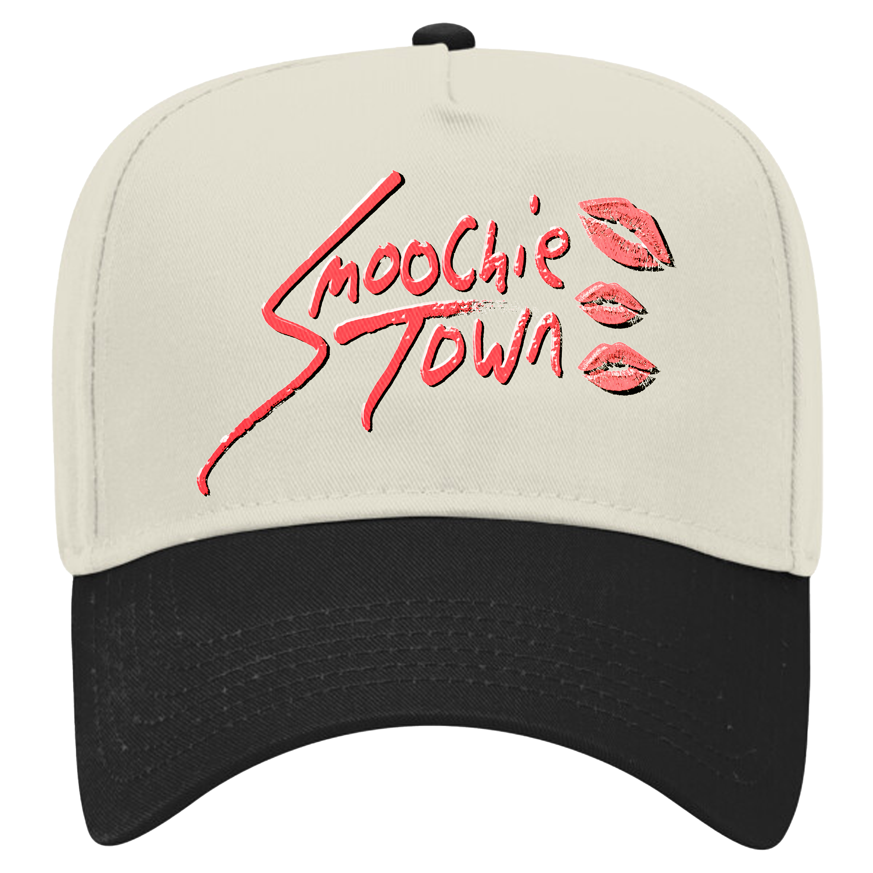 Retro Smoochie Hat (Ivory/Black)