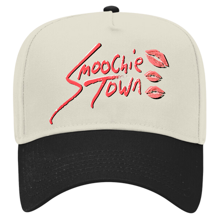 Retro Smoochie Hat (Ivory/Black)